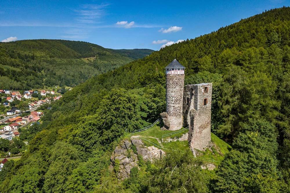 Ferienwohnung Rennsteigblick Viernau Buitenkant foto